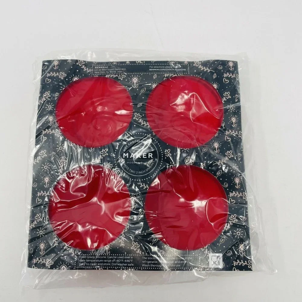 Bennkai Modern Bliss Hot Chocolate Bomb Maker‎ 2inch Spheres Silicone FabFitFun